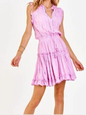 Dear John Melodie Tiered Ruffle Dress Size Small NWT